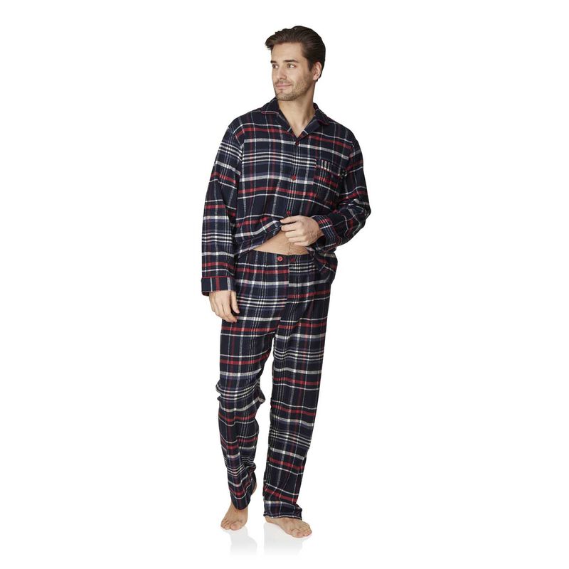 Haigman Brushed Cotton Long Sleeve Pyjama Set image number 2